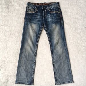 Rock Revival CEPHEUS Relaxed Straight Men’s Jeans